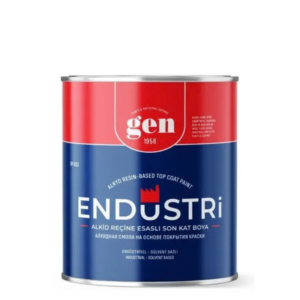 GEN Kutayalp Yapı Endüstriyel Boya 2,7 KG – Metal Yüzeyler İçin Son Kat Boya