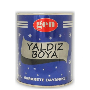 GEN Yaldız Boya 0,75 L – Metalik Görünümlü Dekoratif Endüstriyel Boya Alüminyum