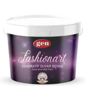 Gen Fashionart Süper Altın Varak 0,750 L – Metalik Görünümlü Dekoratif Duvar Boyası