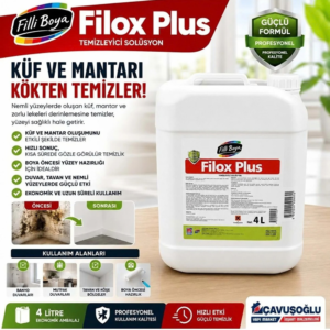 Filli Boya Filox Plus 4 L – Küf ve Mantar Önleyici Solüsyon
