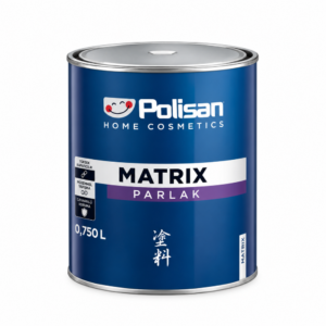 Polisan Matrix Parlak 0,750 L Beyaz – Sentetik Ahşap ve Metal Boyası