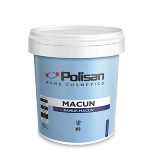 Polisan Pamuk Macun 0,5 L – İç ve Dış Cephe Su Bazlı Dolgu Macunu
