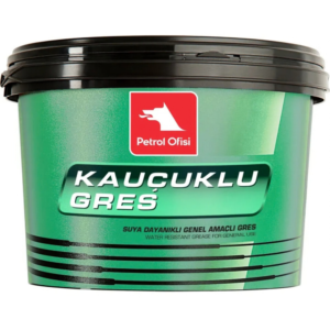 Petrol Ofisi Kauçuklu Gres 4 Kg – Kalsiyum Esaslı, Suya Dayanıklı Gres Yağı