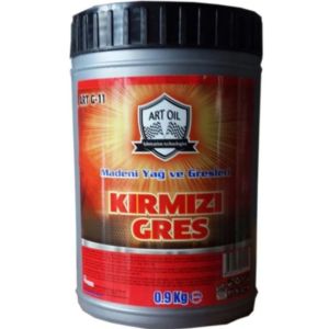 Artoil Kırmızı Gres 900 Gr – Rulman, Şasi ve Genel Makine Yağlama Gresi