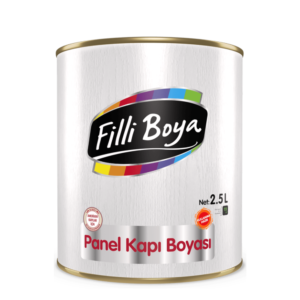 Filli Boya Panel Kapı Boyası Beyaz 0,75 L – Su Bazlı Yarı Mat Ahşap Kapı Boyası