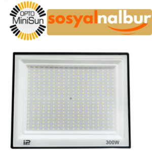 Akım 300W 27000 Lümen LED Projektör 6500K IP65 Dış Mekân