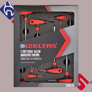 İzeltaş 4909 T Tipi Torx Allen Anahtar Takımı 8 Parça