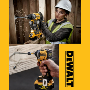 DeWalt DCK2051P2T 18V 5.0 Ah Çift Akülü Kömürsüz Matkap ve Vidalama Seti